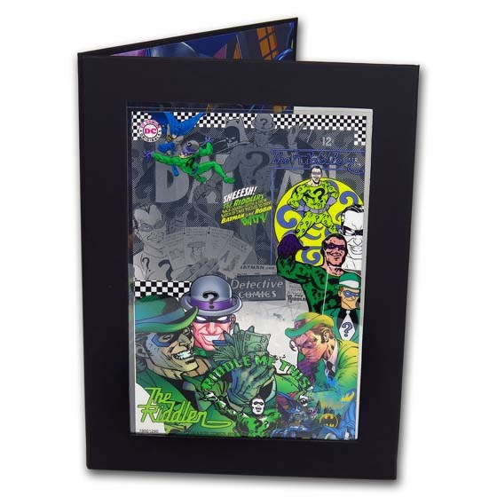 Buy 2019 Niue 5 gram Silver $1 Batman Villains: The Riddler Foil Note ...
