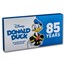 2019 Niue 5 gram Silver $1 Donald Duck 85th Anniversary Foil Note
