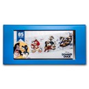 2019 Niue 5 gram Silver $1 Donald Duck 85th Anniversary Foil Note