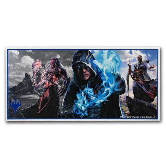 2019 Niue 5 gram Silver $1 Magic: The Gathering (Blue) 2019 Niue 5 gram Silver $1 Magic: The Gathering (Blue)