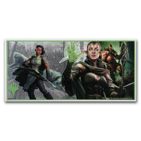 2019 Niue 5 gram Silver $1 Magic: The Gathering (Green)