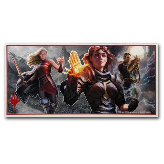 2019 Niue 5 gram Silver $1 Magic: The Gathering (Red)