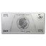 2019 Niue 5 gram Silver $1 Note Star Trek Data