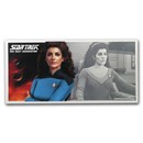 2019 Niue 5 gram Silver $1 Note Star Trek Deanna Troi