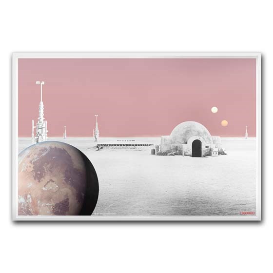 2019 Niue 5 gram Silver $1 Star Wars Worlds: Tatooine Foil Note 2019 Niue 5 gram Silver $1 Star Wars Worlds: Tatooine Foil Note