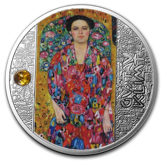 2019 Niue Silver Gustav Klimt Portrait of Eugenia Primavesi 2019 Niue Silver Gustav Klimt Portrait of Eugenia Primavesi