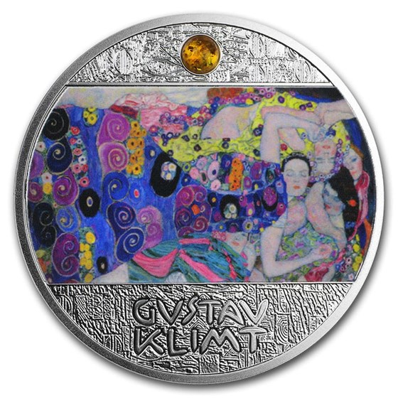 2019 Niue Silver Gustav Klimt The Virgin 2019 Niue Silver Gustav Klimt The Virgin