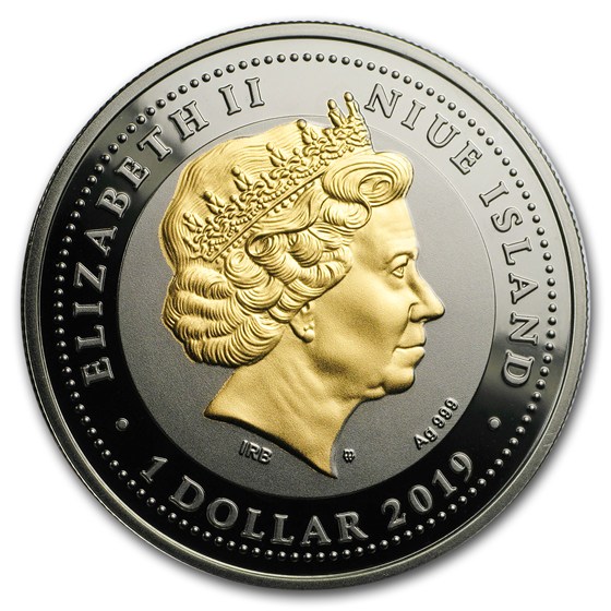 Buy 2019 Niue Silver Ruby Scarabaeus | APMEX