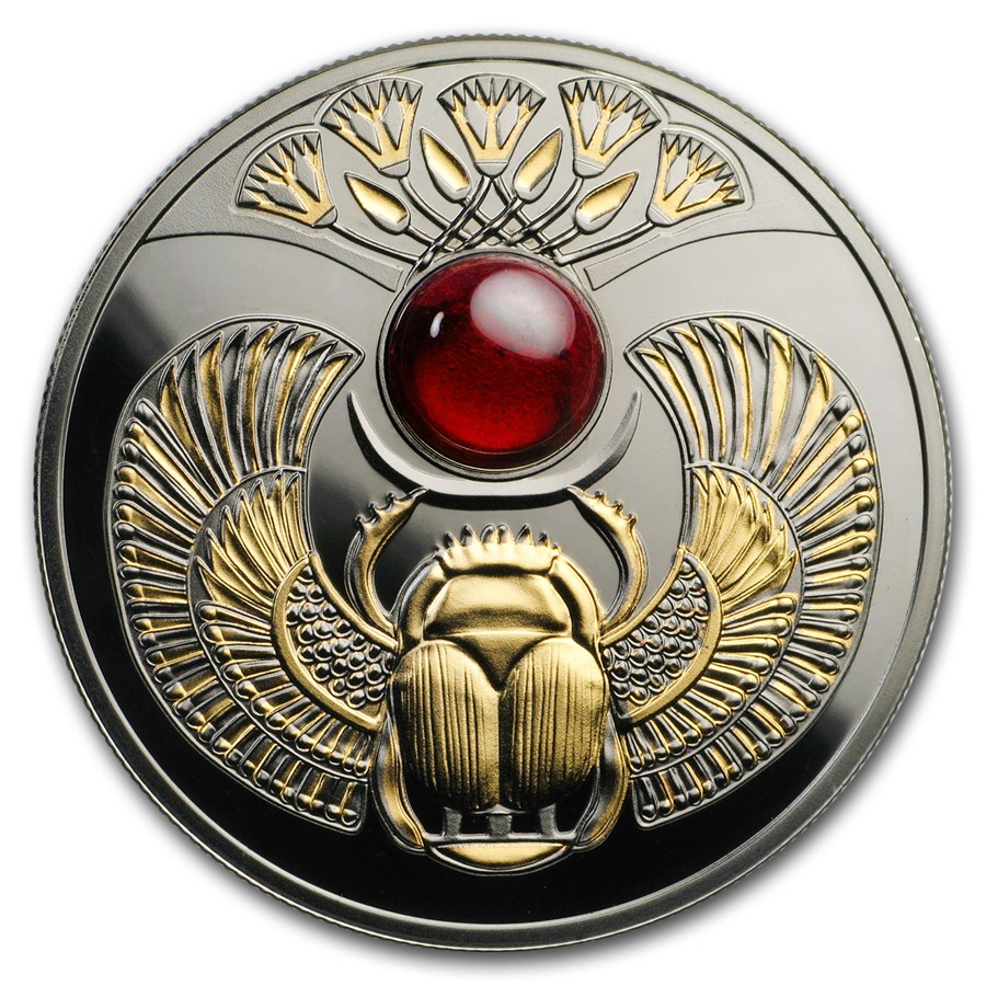 Buy 2019 Niue Silver Ruby Scarabaeus | APMEX