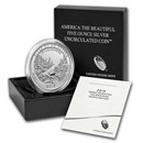 2019-P 5 oz Silver ATB Frank Church River, ID (w/Box & COA)