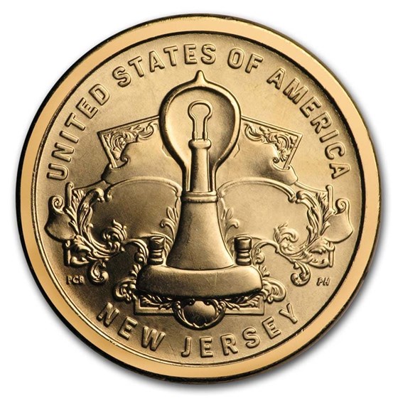 2019-P American Innovation $1 Edisons Light Bulb BU (NJ) 2019-P American Innovation $1 Edisons Light Bulb BU (NJ)