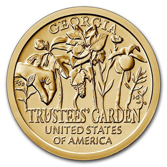 2019-P American Innovation $1 Trustees' Garden BU (GA) 2019-P American Innovation $1 Trustees' Garden BU (GA)