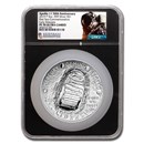 2019-P Apollo 11 50th Anniversary $1 5 oz Silver PF-70 NGC (ER)