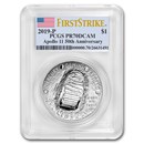 2019-P Apollo 11 50th Anniversary $1 Silver PR-70 PCGS (FS)