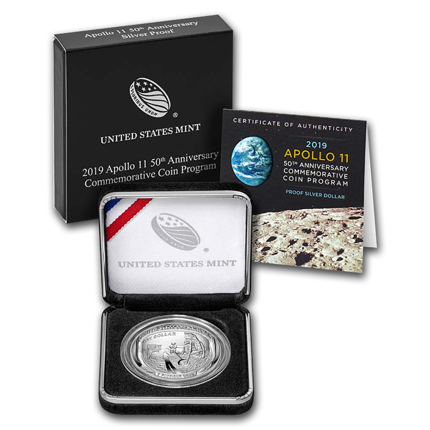 コレクション Apollo 11 50th Anniversary Silver Coin Apollo 11 50th Anniversary Silver Dollar