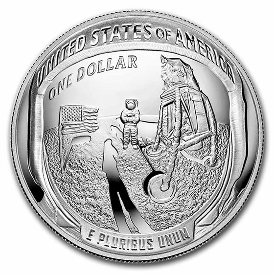 2019-P Apollo 11 50th Anniversary $1 Silver Proof (Capsule Only) 2019-P Apollo 11 50th Anniversary $1 Silver Proof (Capsule Only)