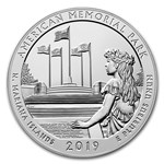 2019-P ATB Quarter American Memorial Park $25 Mint Sealed Bag