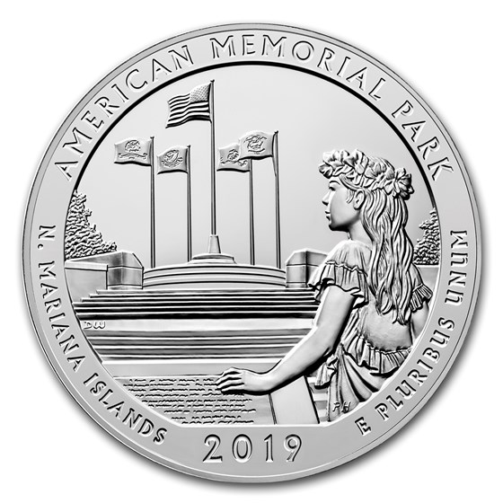 2019-P ATB Quarter American Memorial Park BU 2019-P ATB Quarter American Memorial Park BU