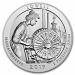2019-P ATB Quarter Lowell National Historical Park 40-Coin RollBU