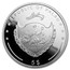 2019 Palau 1 oz Silver $5 Four-Leaf Clover Ounce of Luck Proof