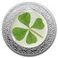 2019 Palau 1 oz Silver $5 Four-Leaf Clover Ounce of Luck Proof