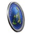 2019 Palau 2 oz Silver Great Conspiracies (Flat Earth)