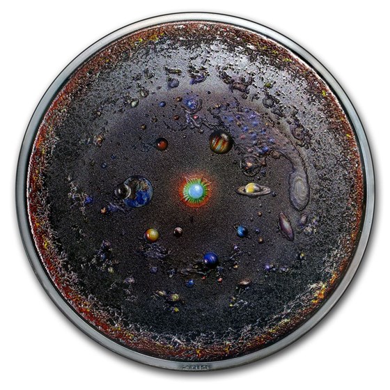 2019 Palau 3 oz Silver Space The Final Frontier: The Universe 2019 Palau 3 oz Silver Space The Final Frontier: The Universe
