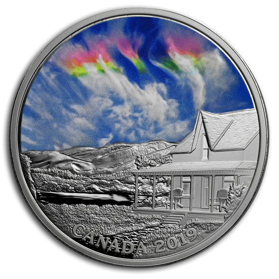 2019 RCM 1 oz Silver $20 Sky Wonders: Fire Rainbow 2019 RCM 1 oz Silver $20 Sky Wonders: Fire Rainbow