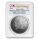 2019 RCM 1 oz Silver Maple Leaf Modified Proof PR-70 PCGS (FS)