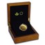 2019 RCM Pf Gold $200 Forevermark Square Diamond (No Outer Box)