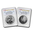 2019 RCM Pride of Two Nations 2-Coin Set PR-70 PCGS (FDI)