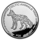 2019 Republic of Chad 1 oz Silver Celtic Animals: Fox