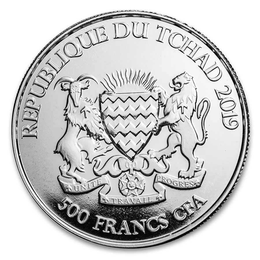 2019 Republic of Chad 1 oz Silver Celtic Animals: Fox | eBay