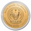 2019 Rwanda 1 oz Gold Nautical Ounce Victoria BU (Capsule Only)