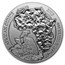 2019 Rwanda 1 oz Silver African Shoebill BU