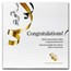 2019-S 1 oz Proof American Silver Eagle (Congratulations Set)