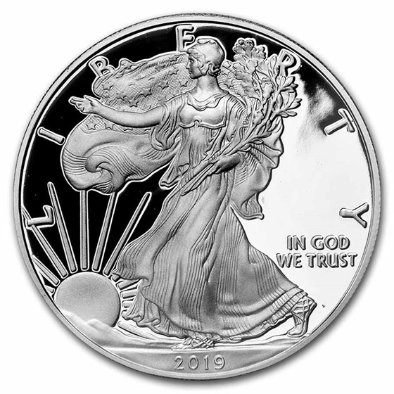 2019-S 1 oz Proof American Silver Eagle (Congratulations Set) 2019-S 1 oz Proof American Silver Eagle (Congratulations Set)