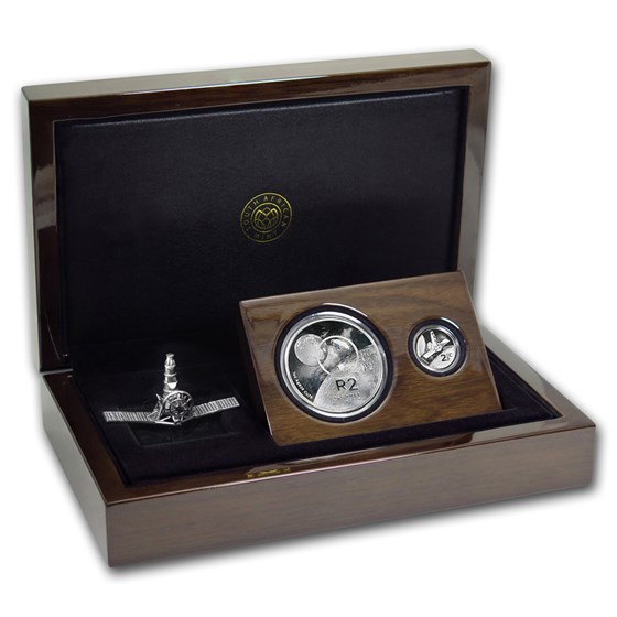 2019 S. Africa 2-Pc Silver Inventions: Polymer Putty (Abrasions) 2019 S. Africa 2-Pc Silver Inventions: Polymer Putty (Abrasions)