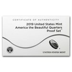2019-S America the Beautiful Quarters Proof Set