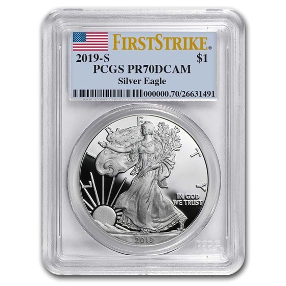 2019-S American Silver Eagle PR-70 PCGS (FirstStrike®)