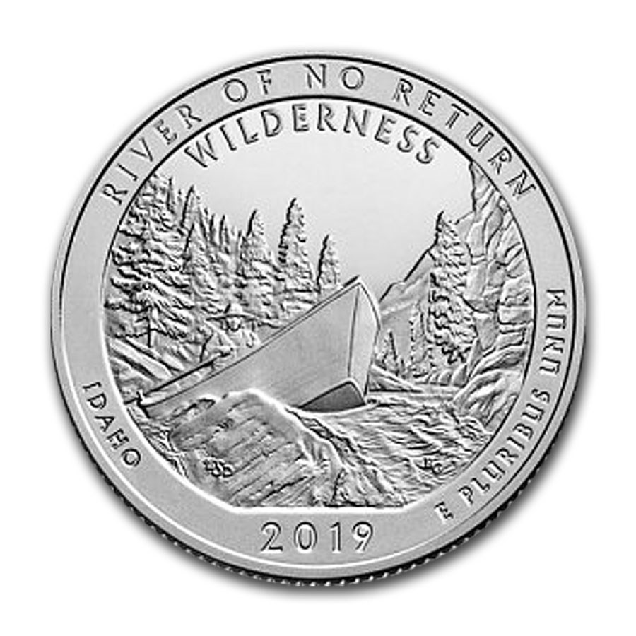 2019-S ATB Quarter Frank Church River of No Return Proof