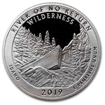 2019-S ATB Quarter Frank Church River of No Return Silver Proof