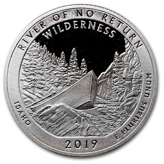 2019-S ATB Quarter Frank Church River of No Return Silver Proof 2019-S ATB Quarter Frank Church River of No Return Silver Proof