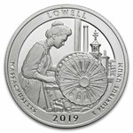 2019-S ATB Quarter Lowell National Park 40-Coin Roll Silver Proof