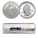 2019-S ATB Quarter Lowell National Park 40-Coin Roll Silver Proof