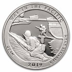 2019-S ATB Quarter War in the Pacific 40-Coin Roll BU