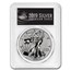 2019-S Enhanced Reverse PF Silver Eagle PR-70 PCGS (FDI, Black)
