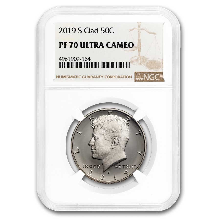 2019-S Kennedy Half Dollar PF-70 Ultra Cameo NGC