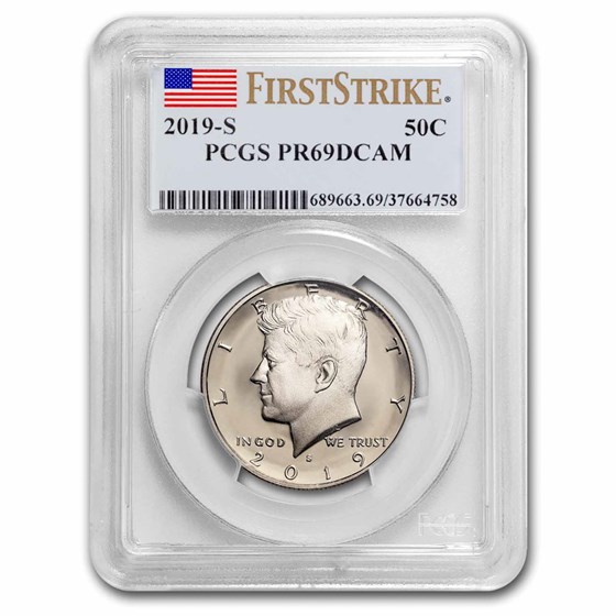 2019-S Kennedy Half Dollar PR-69 DCAM (FS) PCGS 2019-S Kennedy Half Dollar PR-69 DCAM (FS) PCGS