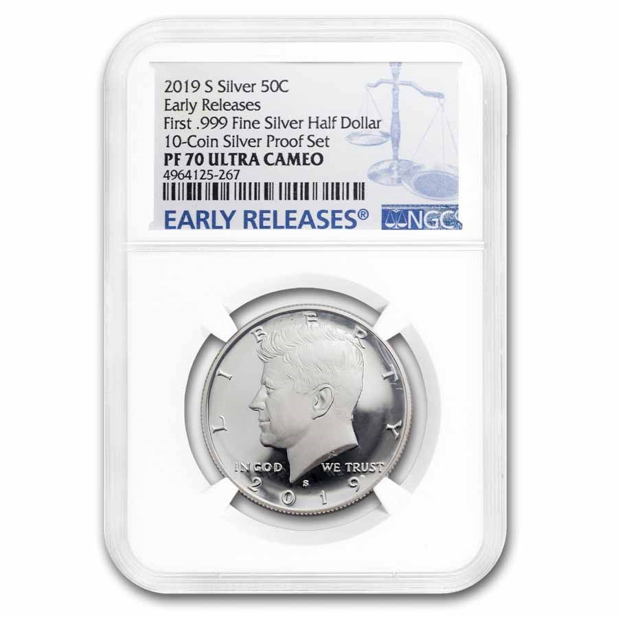 2019-S Silver Kennedy Half Dollar PF-70 NGC (ER)